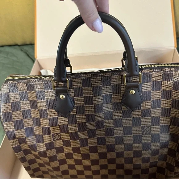 Louis Vuitton Speedy Bandouliere 35 Damier Ebene - Picture 9 of 16